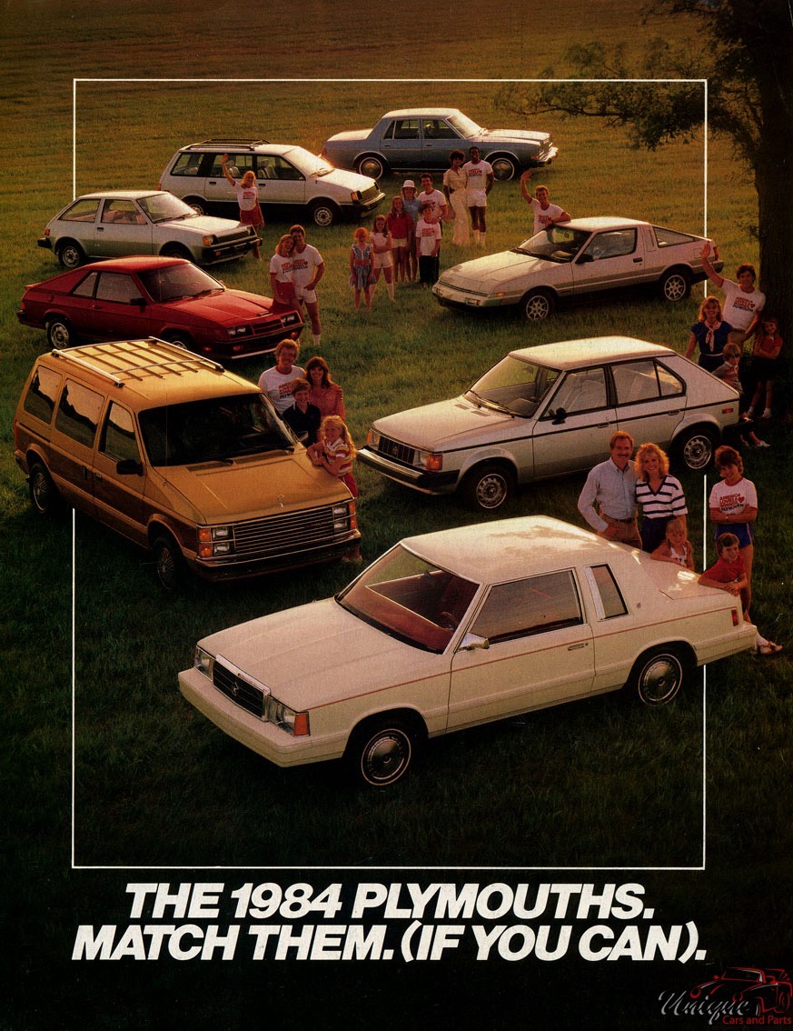 1984 Plymouth Full Line Brochure